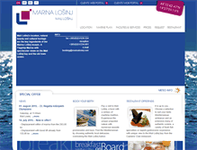 Tablet Screenshot of marinalosinj.com